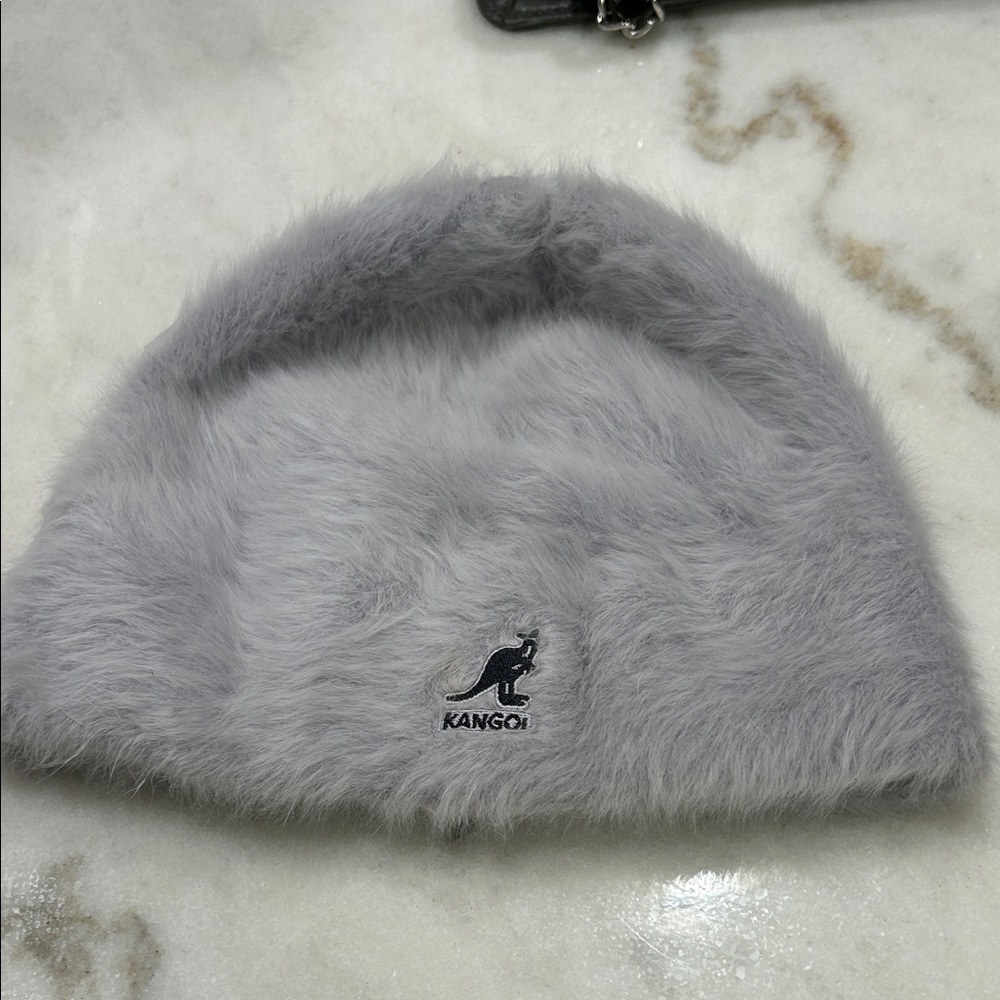 Kangol Fluffy Gray Hat